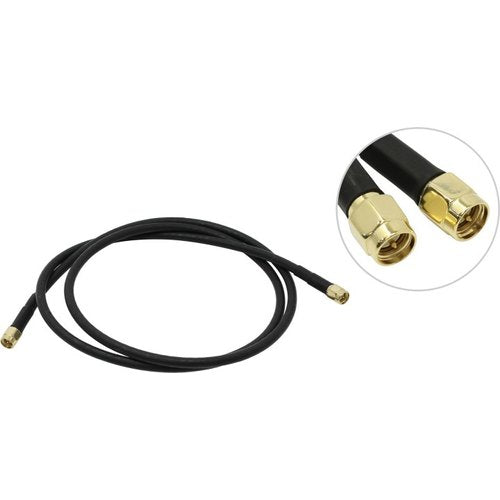 MIKROTIK SMASMA - Accesorios LTE - SMA-MACHO to SMA-MACHO cable (1m) (SOLO PARA USO CON MTAO-LTE-5D-SQ)