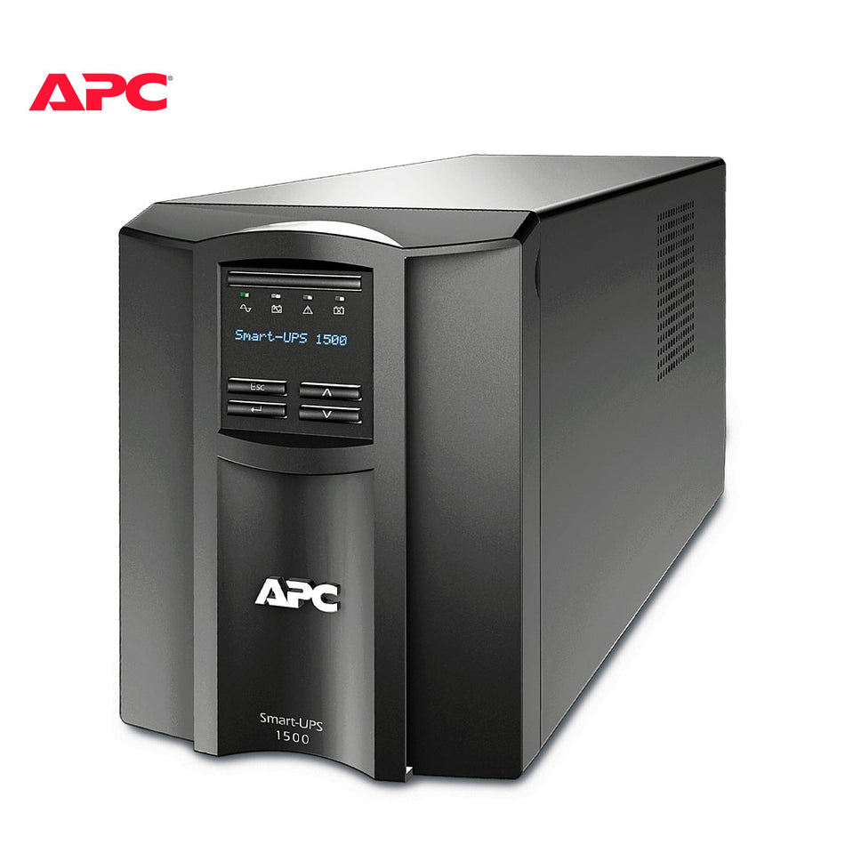 APC Smart-UPS, Línea Interactiva, 1500VA, Torre, 230V, 8x IEC C13 salidas, Puerto SmartConnect+SmartSlot, AVR, LCD