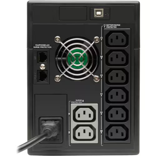 Eaton UPS de línea interactiva Tripp Lite series SMX1500LCDT 1.50kVA/900W Torre 8Hras Recharge 230V AC Salida
