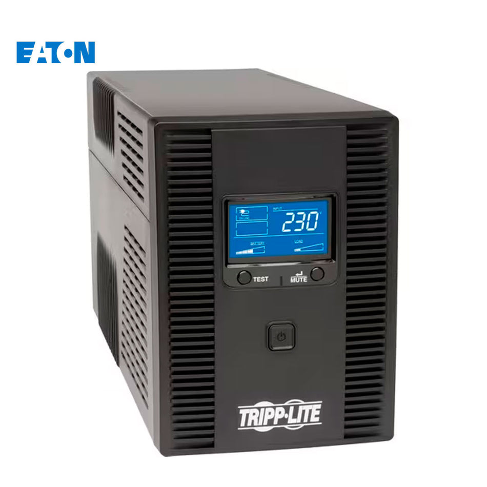 Eaton UPS de línea interactiva Tripp Lite series SMX1500LCDT 1.50kVA/900W Torre 8Hras Recharge 230V AC Salida