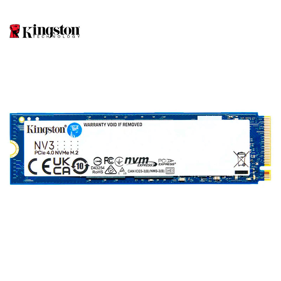 SSD Kingston SNV3S/1000G 1000GB NV3 PCIe 4.0 NVMe M.2 SSD
