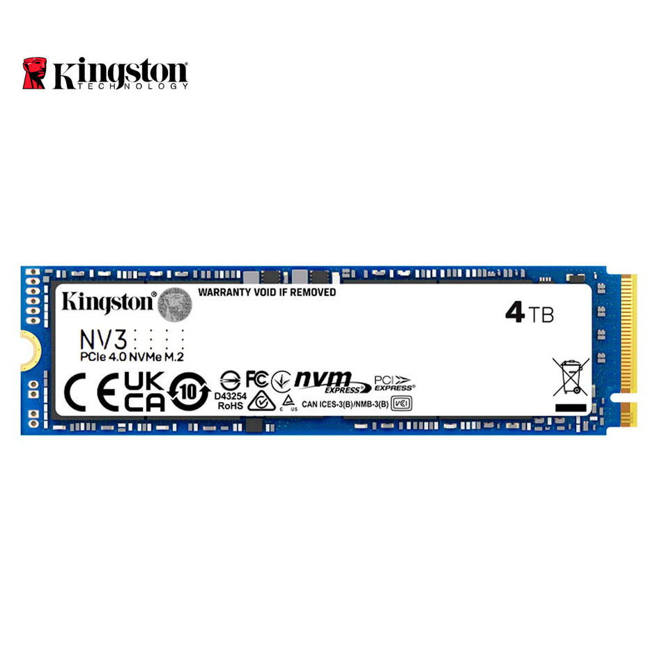 SSD Kingston SNV3S/4000G 4TB NV3 PCIe 4.0 NVMe M.2