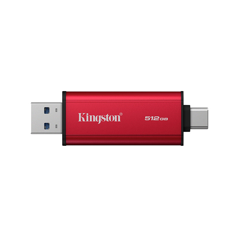 KINGSTON SPSD/512GB Unidad SSD Dual Portatil Kingston 512GB, Interfaz USB-A, USB-C, USB 3.2 Gen 2