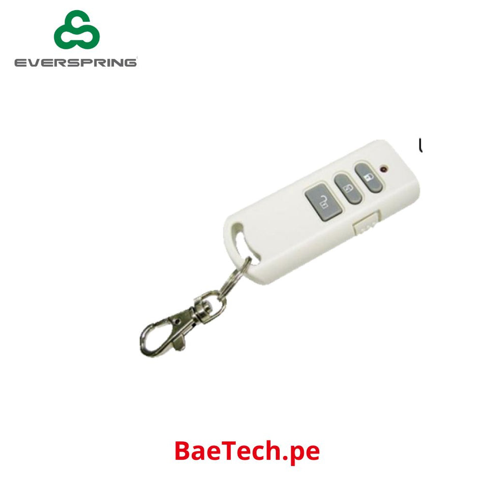 EVERSPRING SR804 Control remoto de alarma inalámbrico Homesys compatible UHSC04R