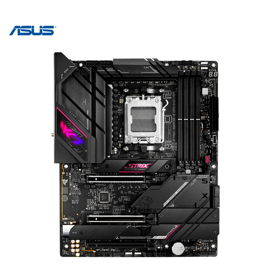 Placa base ASUS ROG STRIX B650E-E GAMING WIFI, Chipset AMD B650, Zócalo AMD AM5, ATX