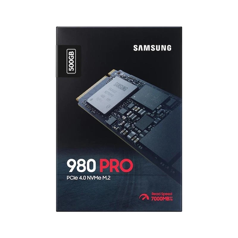 Unidad en estado solido Samsung 980 PRO 500GB SSD M.2 2280, PCIe Gen 4.0 NVMe 1.3c