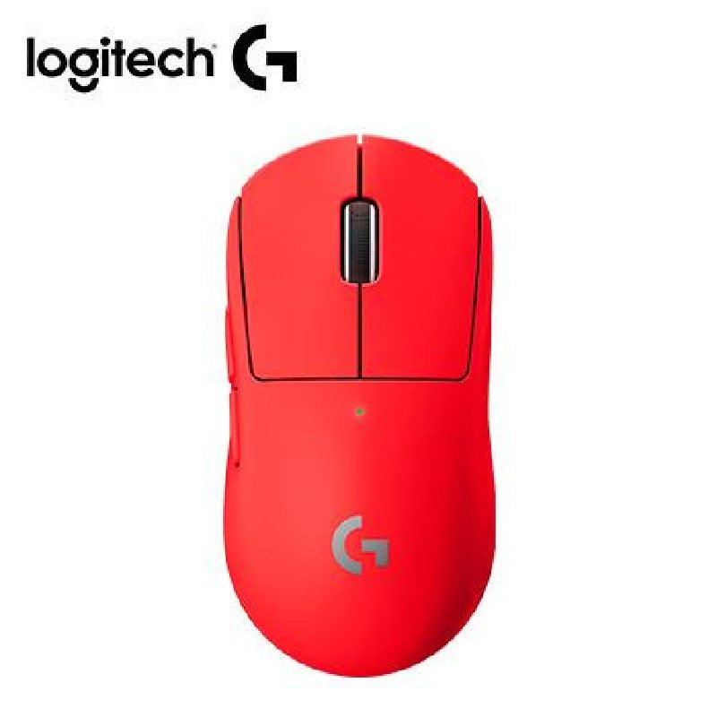 MOUSE INALÁMBRICO LOGITECH G PRO X SUPERLIGHT LIGHTSPEED HERO 25K ROJO (910-006783)