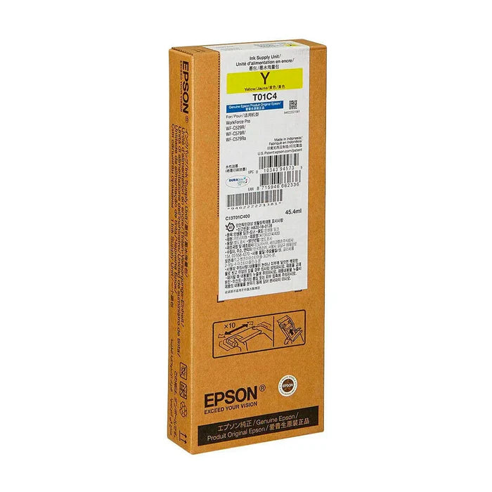 Bolsa de Tinta Epson T01C400, 5000pag, Amarillo