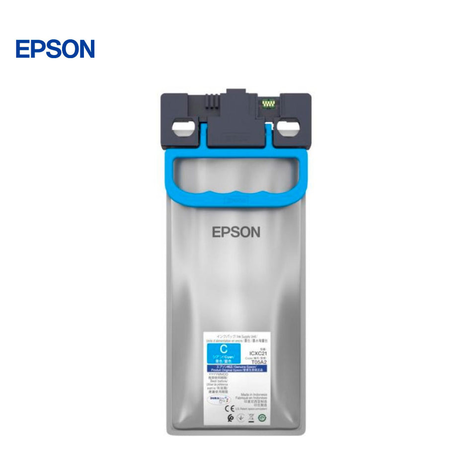 Bolsa de tinta EPSON DURABrite Pro Alta capacidad T05A, Cian, 20000 pag