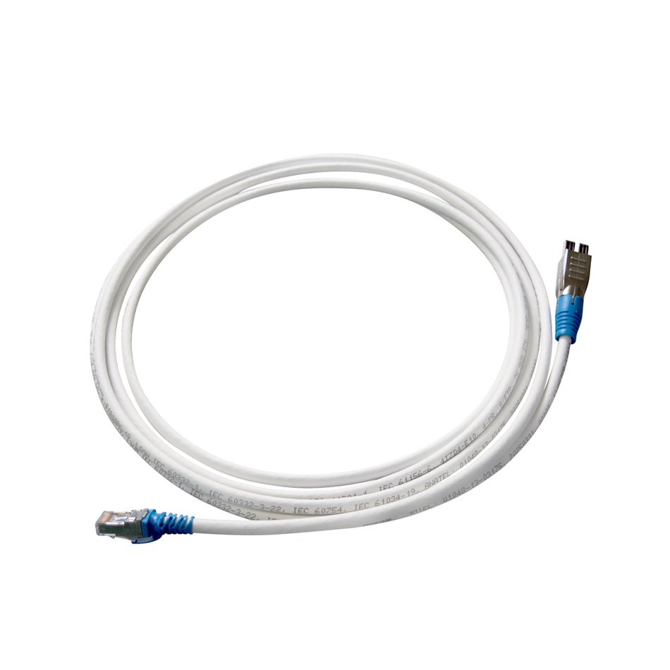 SIEMON T4A-S03M-B06L, Cable de conexión tera-rj45 4 pares lszh 3m azul