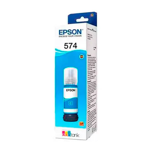 Botella de Tinta EPSON T574220-AL Cian para Impresora L8050