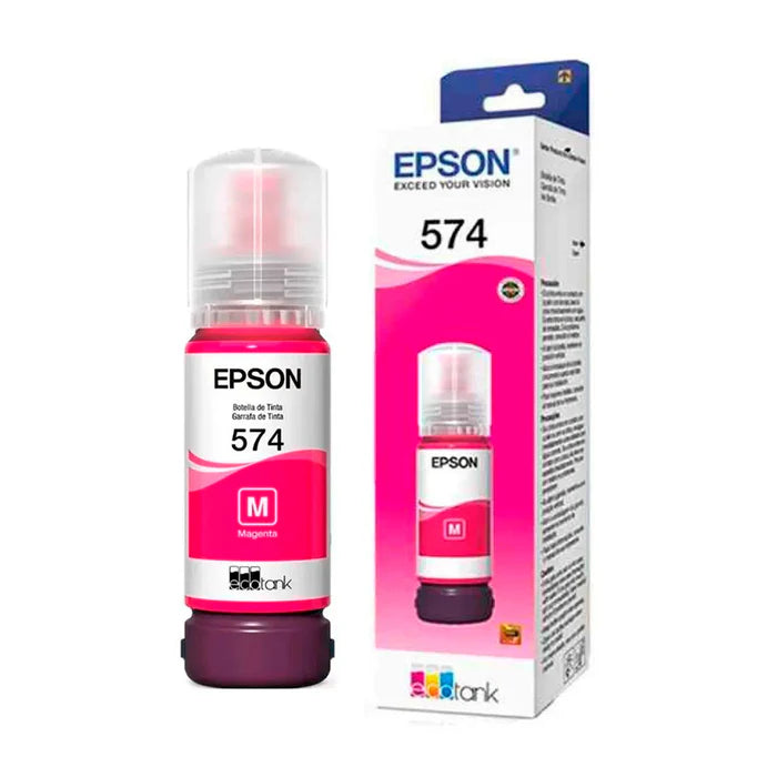 Botella de Tinta EPSON T574320-AL Magenta 70ML para impresoras L8050 y L18050