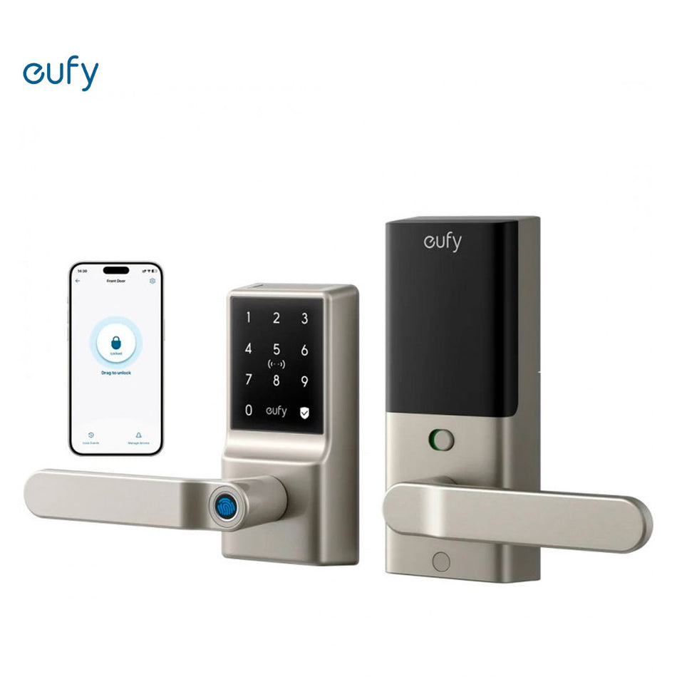 Cerradura inteligente Eufy C33 con WiFi y sensor de huellas dactilares