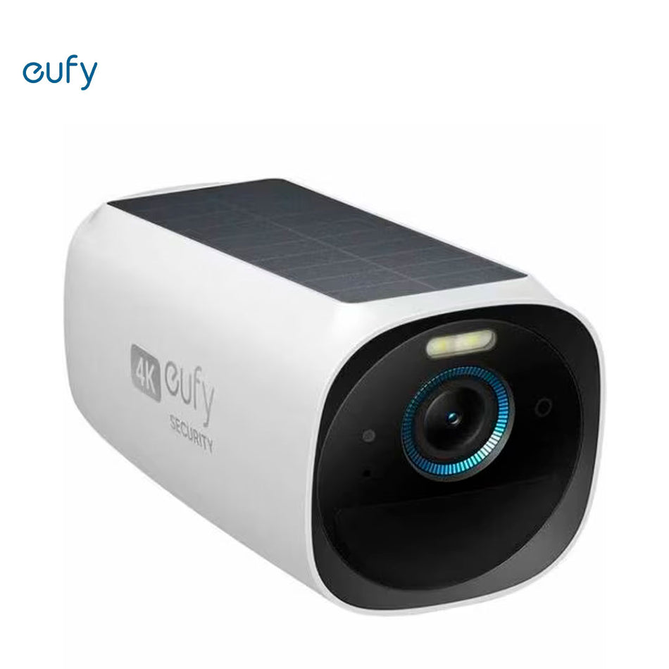 Eufy Cámara de seguridad Wifi eufyCam S330, 4K, 100 dB, bidireccional