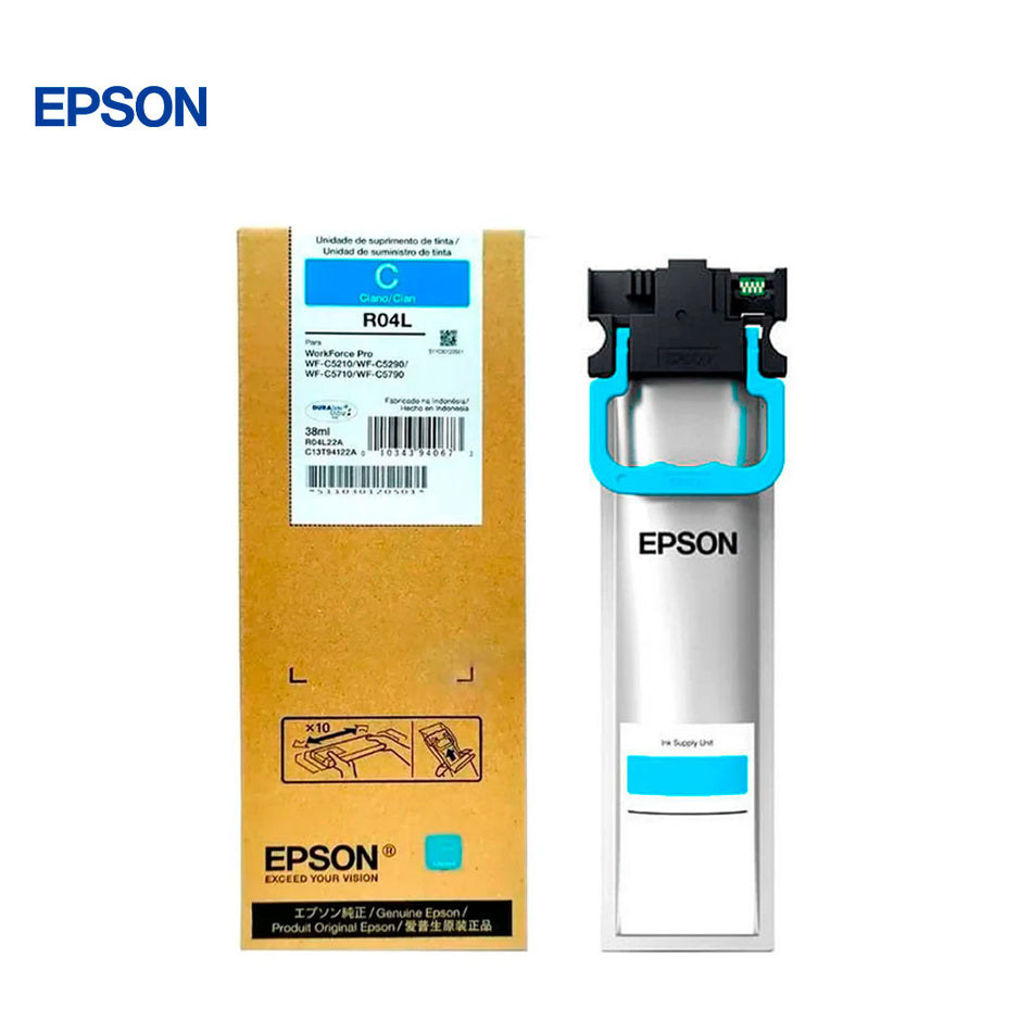 Bolsa de tinta EPSON T941220, Cyan, R04L
