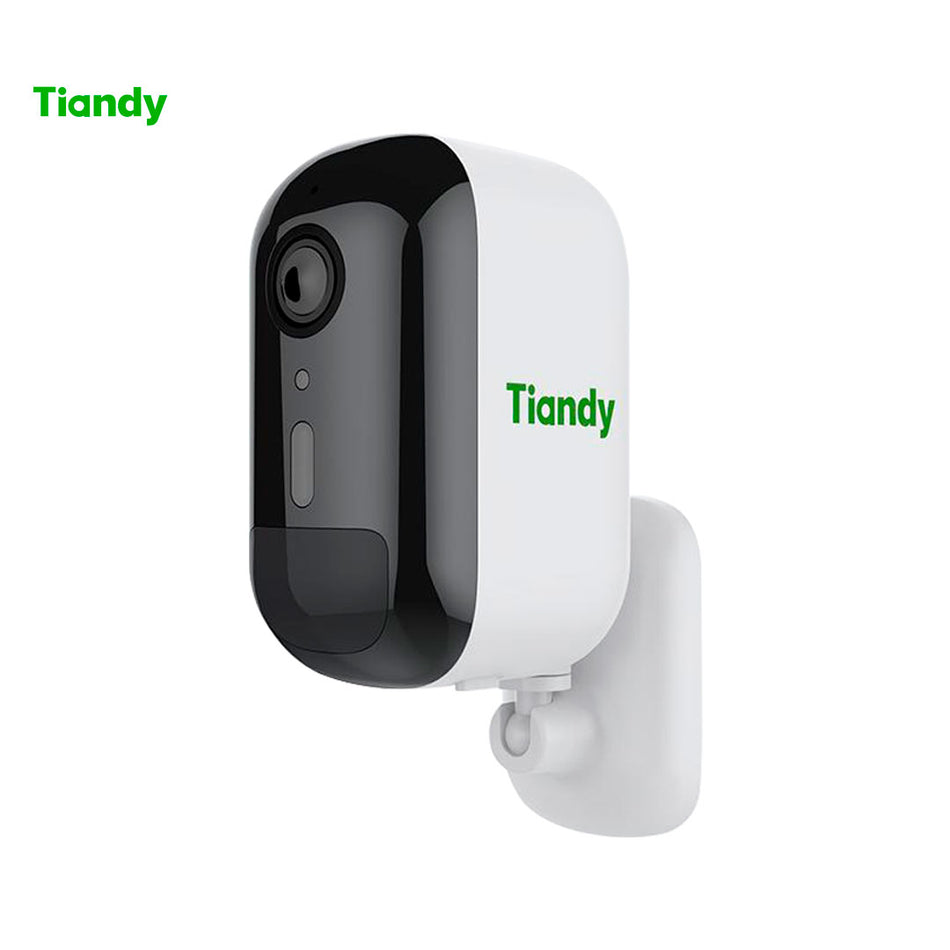 TIANDY Cámara de seguridad WiFi 2MP con batería de 5200 mAh, IR 30m