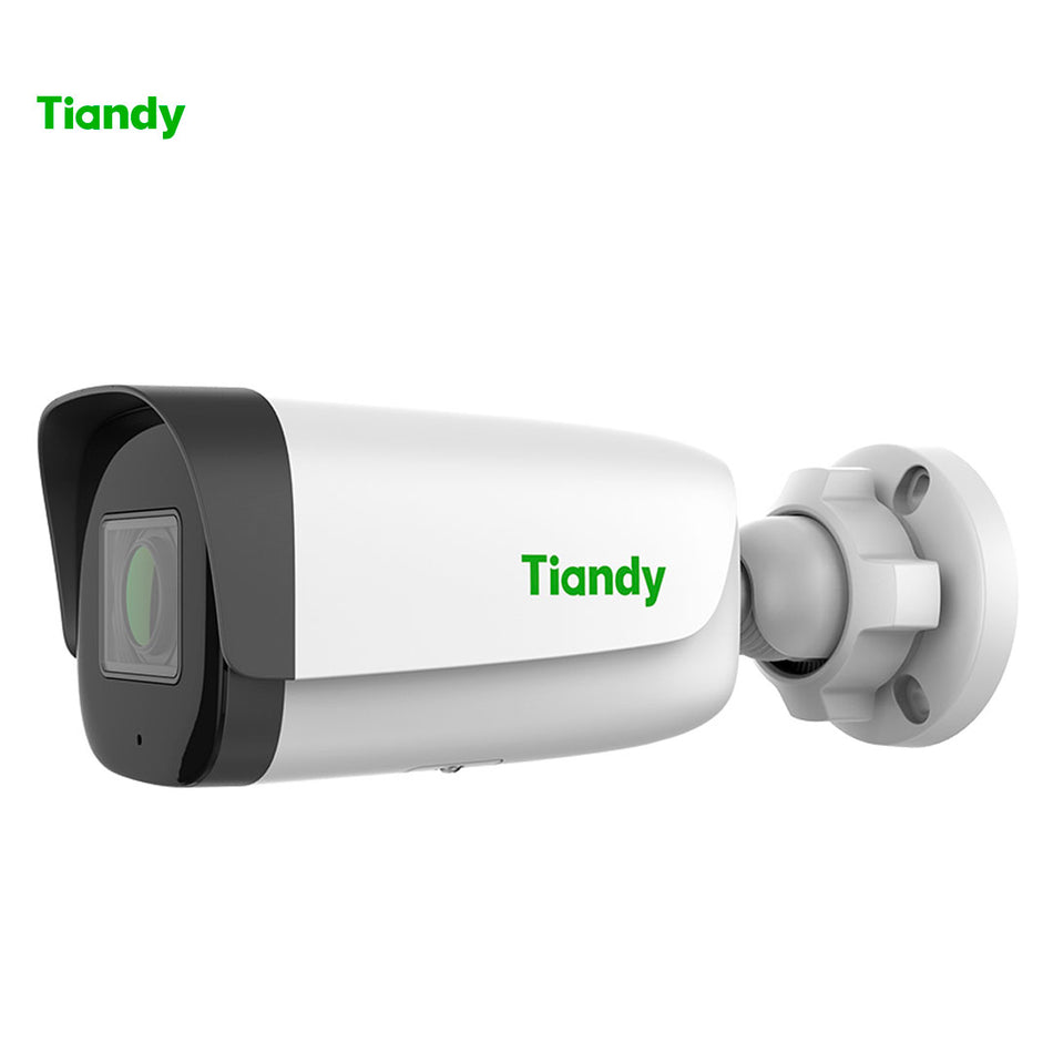 TIANDY Cámara de seguridad IP 2MP Varifocal Serie Super Lite, 2.8-12 mm, IR 80m, Audio, IP67