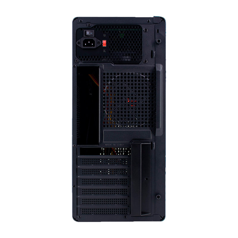 Case Teros TE-1037S, Factor de forma ATX, 250 W, USB 3.0 / 2.0, Audio, Negro.