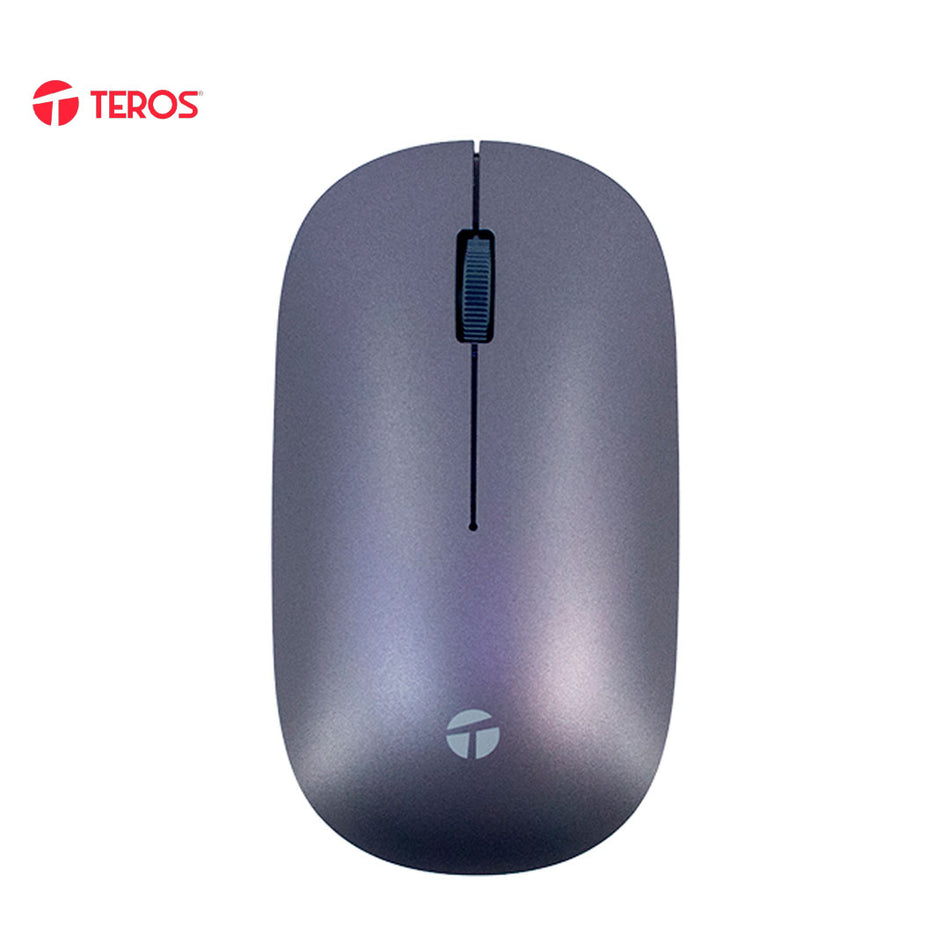 Mouse inalámbrico dual TEROS TE-1230CS, 3 botones, 1200DPI