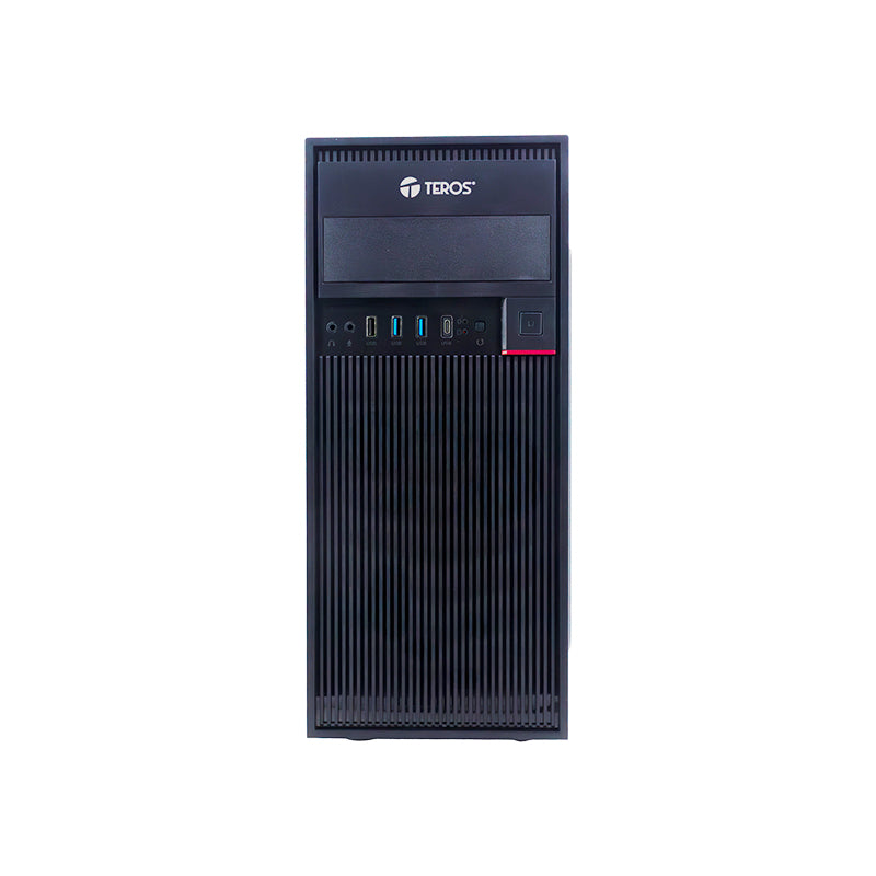 Case Gamer Teros TE-1319G, Mid Tower, 450W, USB 3.0 / 2.0, Audio, Negro