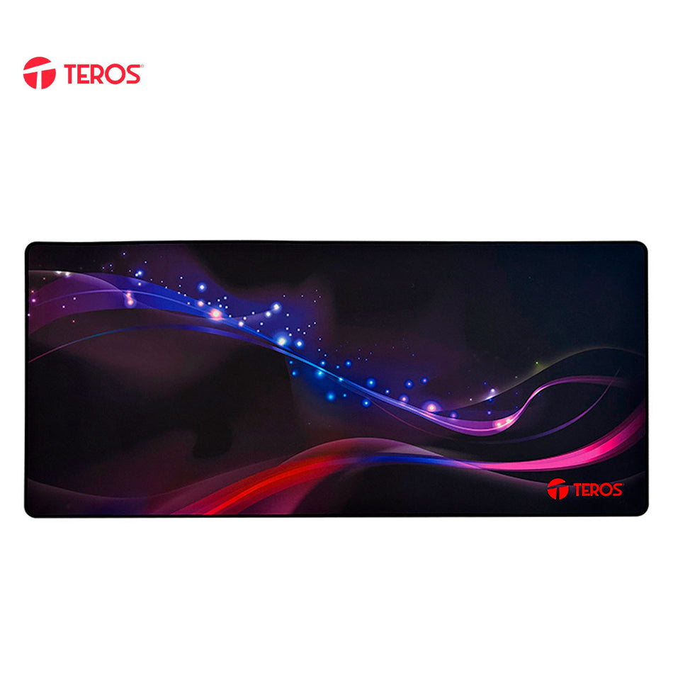 Mouse pad gamer TEROS TE-3012G, multicolor