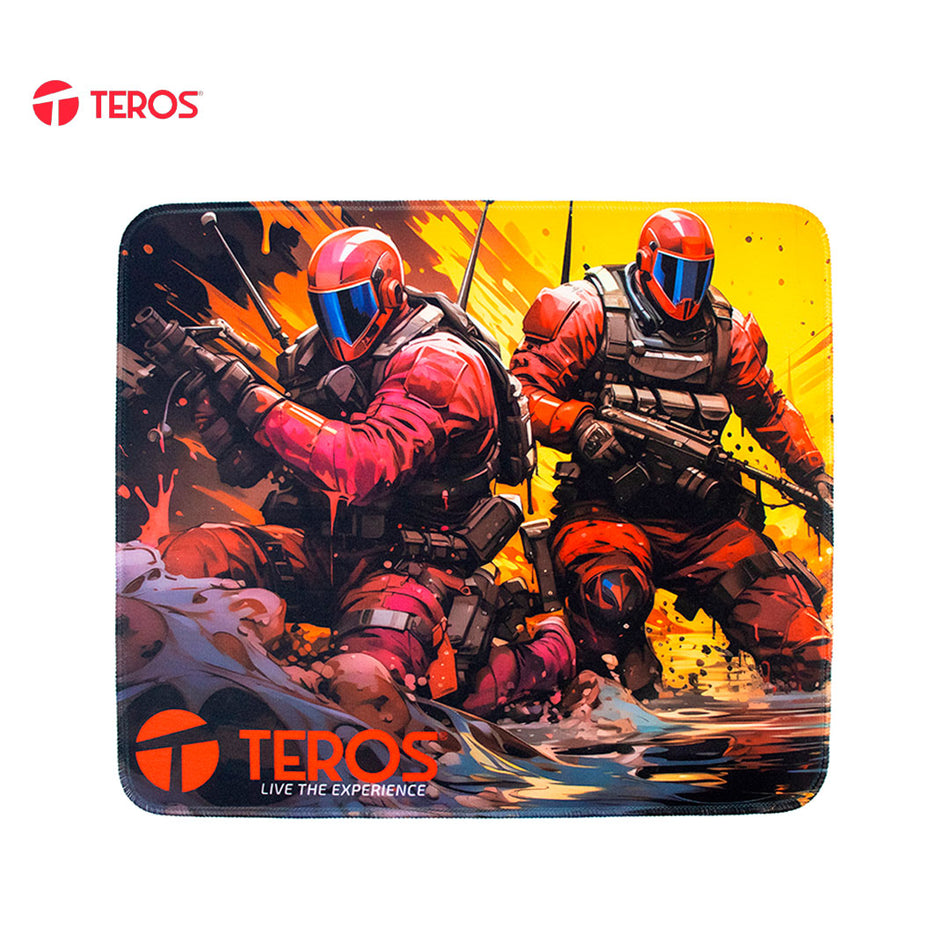 Mousepad TEROS TE-3019S, diseño impreso