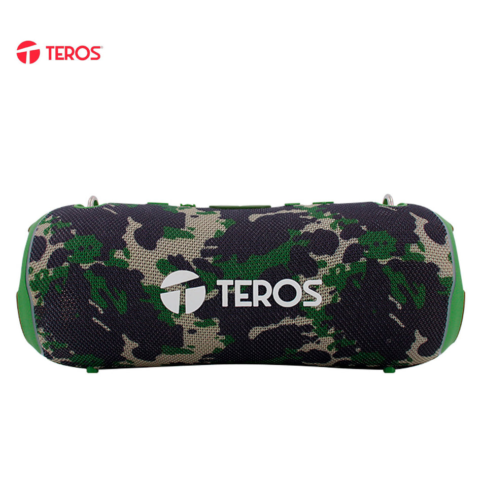 Parlante Ultra TE-6046G, color verde militar camuflado, 40 W