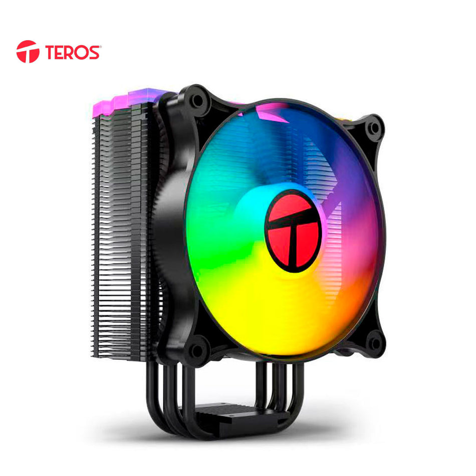 Cooler para procesador TEROS TE-8162N, Intel y AMD, TDP 150W Máx, aire