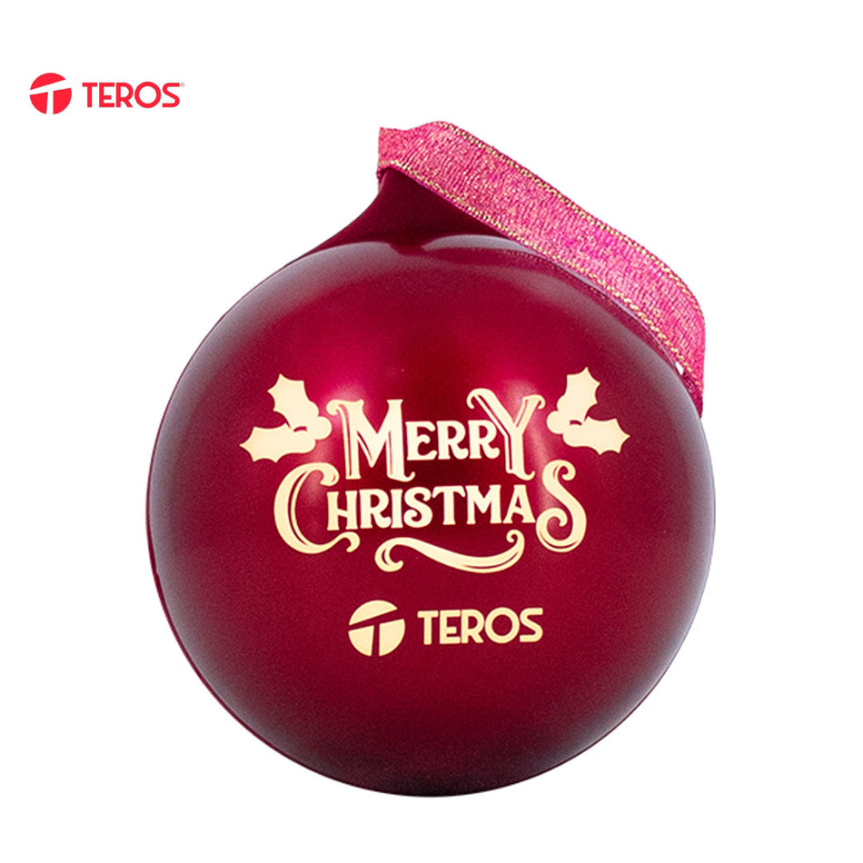 Parlante Inalámbrico Merry Christmas TEROS TE-6018R, Bluetooth 5.3, Tipo USB-C, Color Rojo