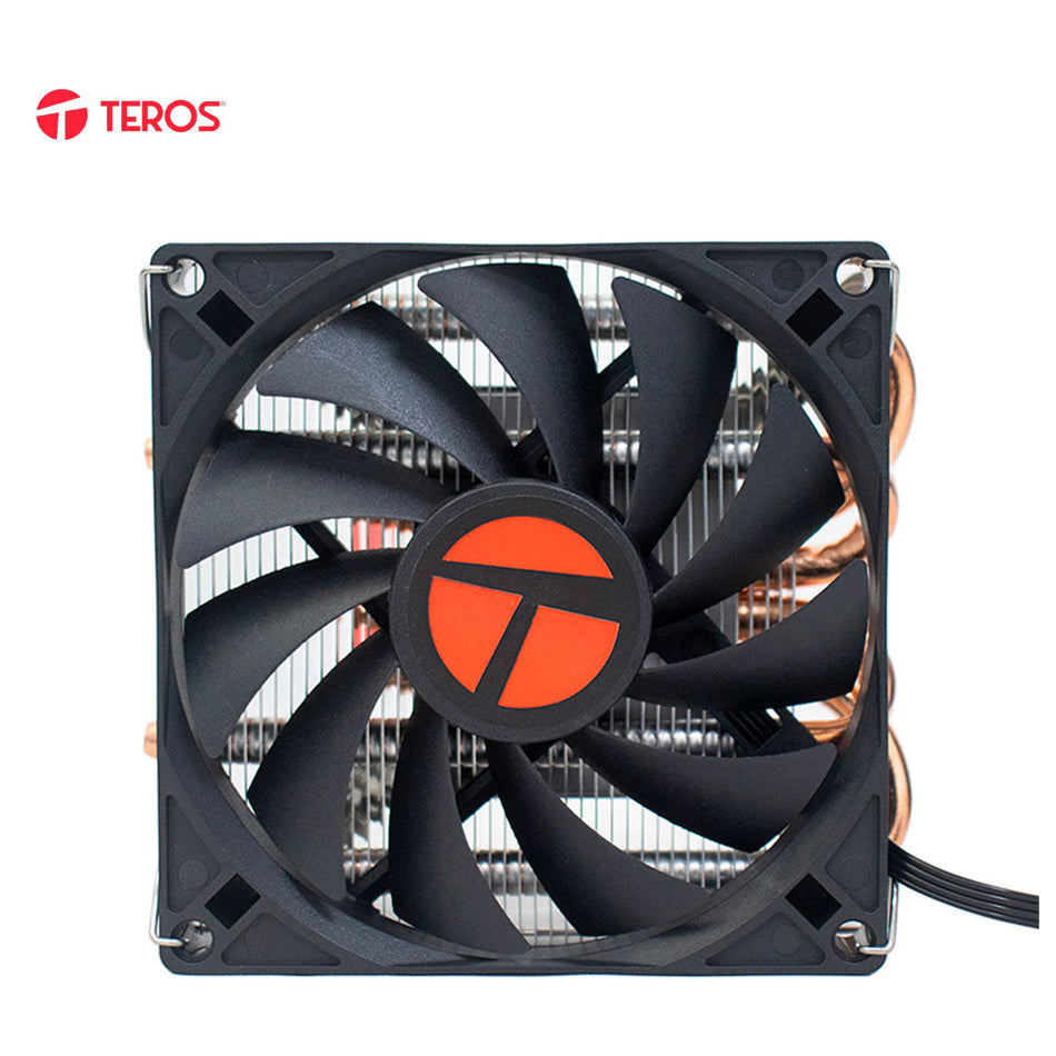 Fan Cooler para procesador TEROS TE-8165N Intel y AMD TDP 130W Máx aire