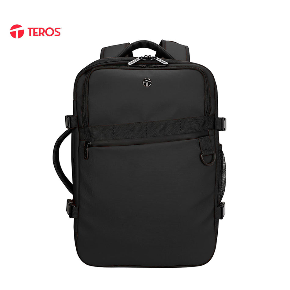 Mochila Travel Teros TE9037BK, para Notebooks de hasta 15.6", Color Black