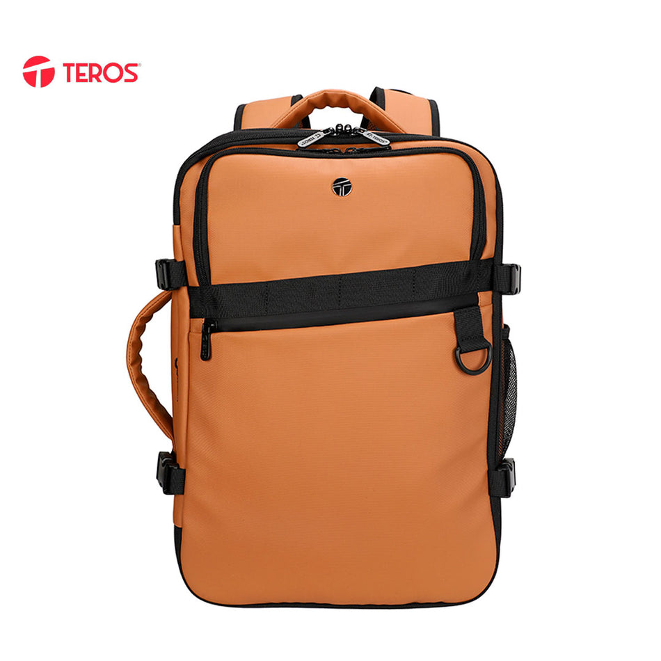 Mochila Travel Teros TE-9038BW, para Notebooks de hasta 15.6", Color Brown