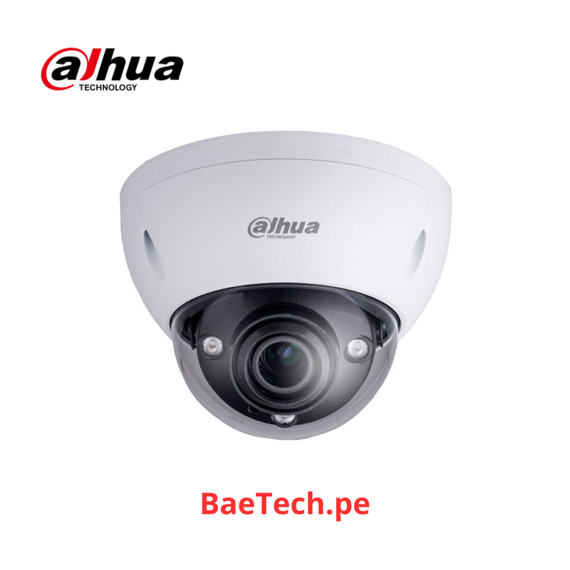 DAHUA IPC-HDBW5831E-ZE - CAMARA IP PRO DOMO ANTIVANDALICA | CMOS 1/3'' ICR | 8.0 MP | WDR 120dB | IR 50M | IP67&IK10 | ePoE+