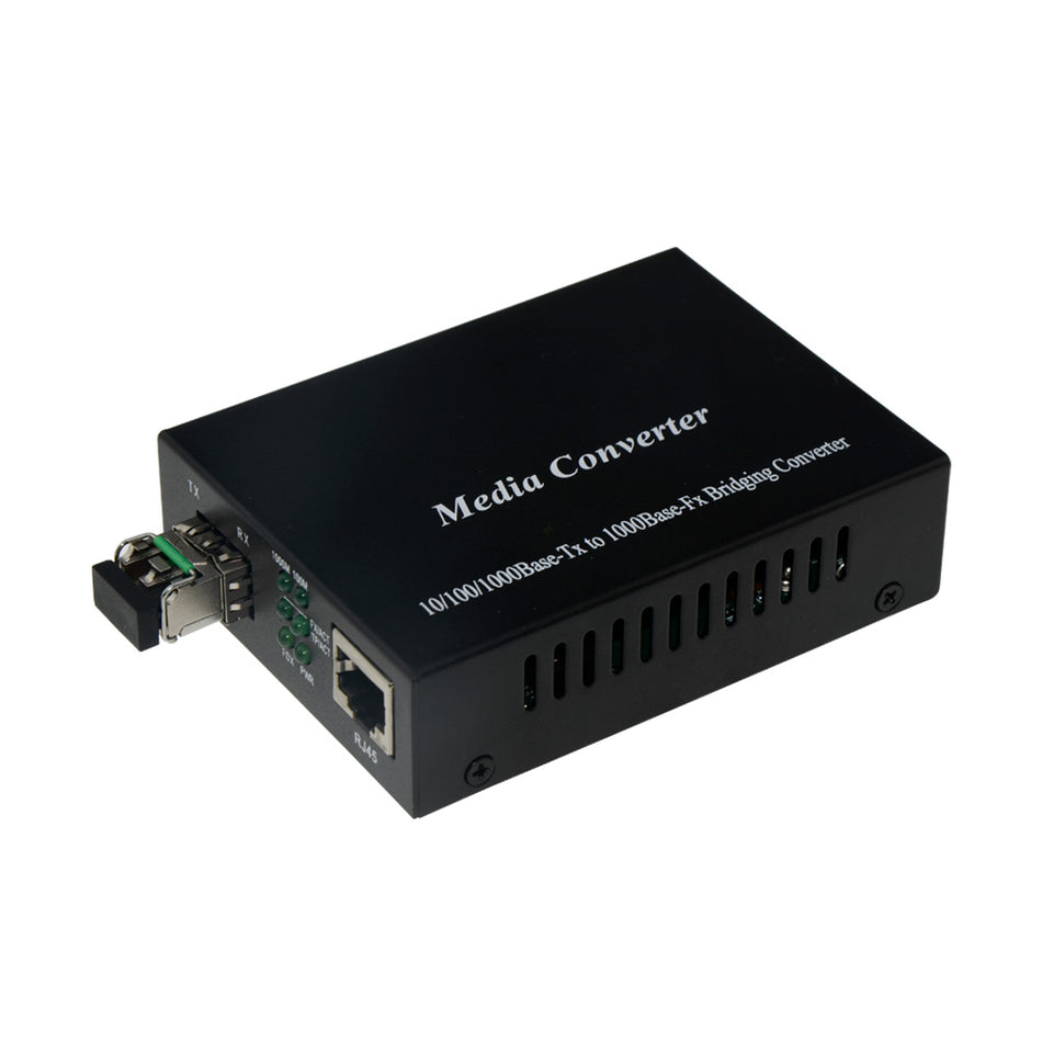 TRANSCOM TS-1000N-11-SFP Media Converter 10/100/1000M with 1Giga SFP slot - Este producto requiere un transceptor SFP adicional para operar - Consultar tipo de fibra SMF o MMF