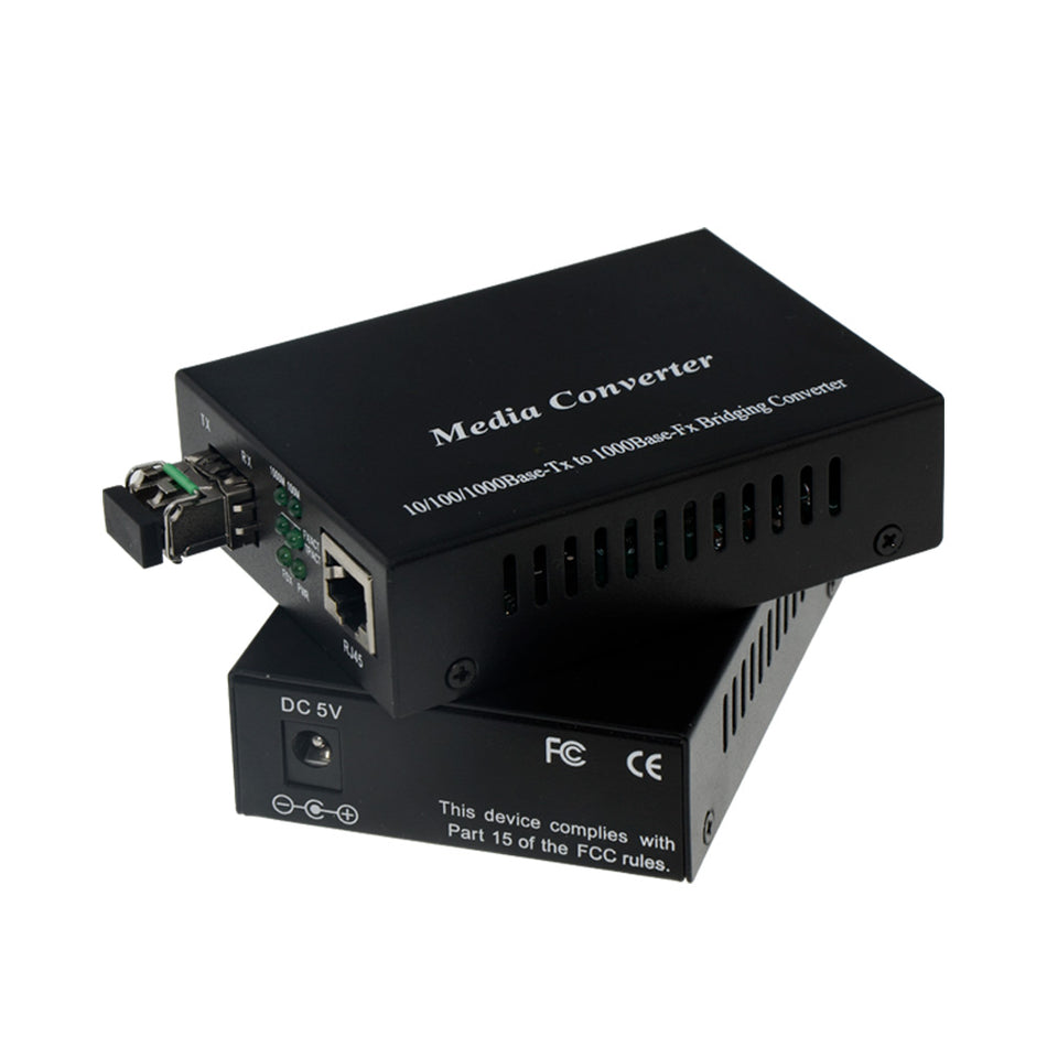 Media Converter - Dual Fiber 10/100/1000M 1310nm SM 20Km SC