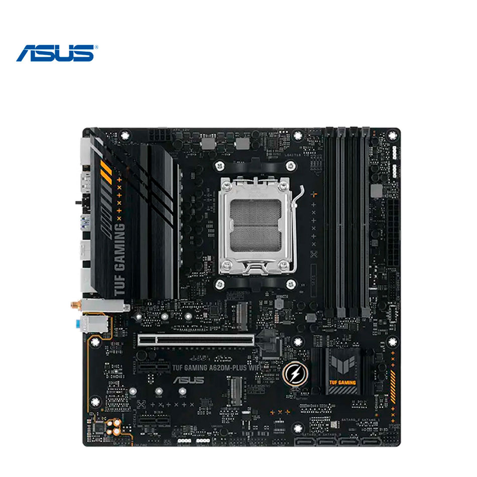 Placa base Asus TUF GAMING A620M-PLUS WIFI, Chipset AMD B620, Socket AMD AM5, mATX