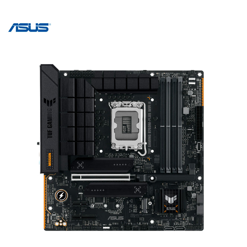 Placa base ASUS TUF GAMING B760M-PLUS WIFI II, Chipset Intel B760, LGA1700, ATX