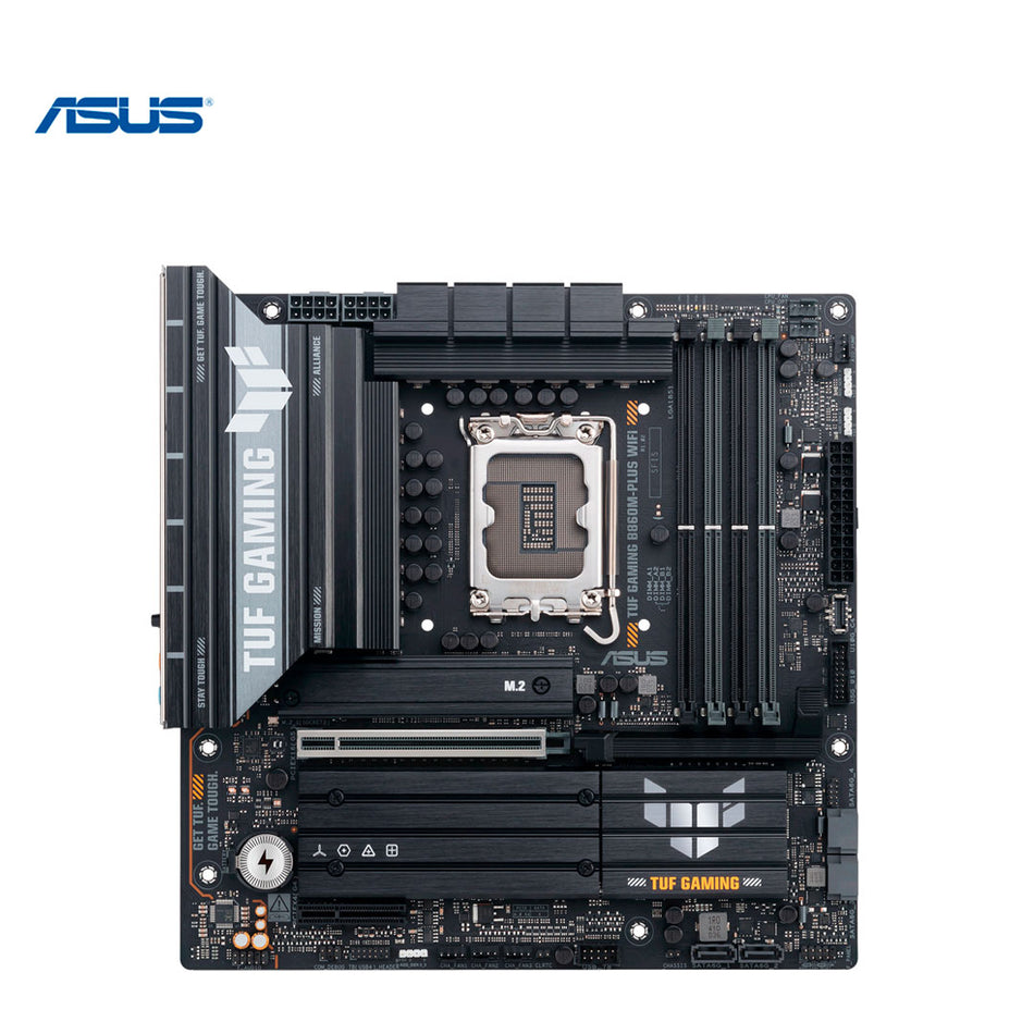 Placa base ASUS TUF GAMING B860M-PLUS WIFI, Chipset Intel B860, LGA 1851, HDMI, DP, mATX
