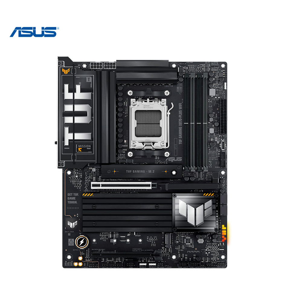 Placa base ASUS TUF GAMING X870-PLUS WIFI, Chipset AMD X870, Zócalo AMD AM5, ATX