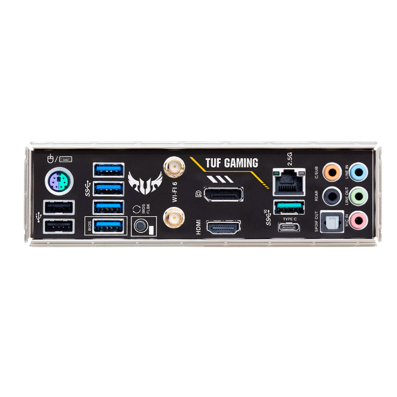 Placa base ASUS TUF GAMING B550M-PLUS WIFI II Chipset AMD B550, Zócalo AMD AM4, Micro ATX