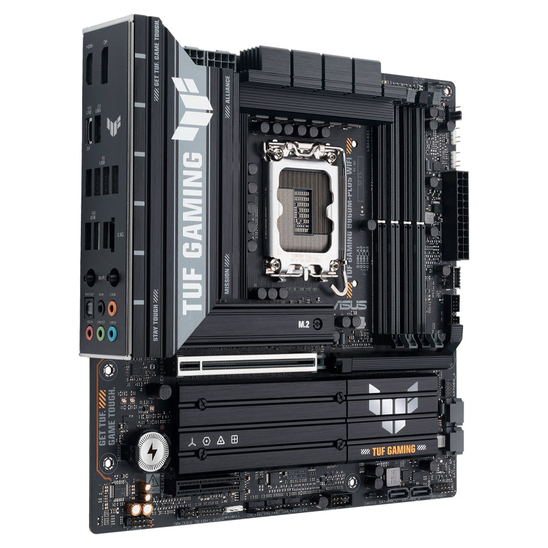 Placa base ASUS TUF GAMING B860M-PLUS WIFI, Chipset Intel B860, LGA 1851, HDMI, DP, mATX