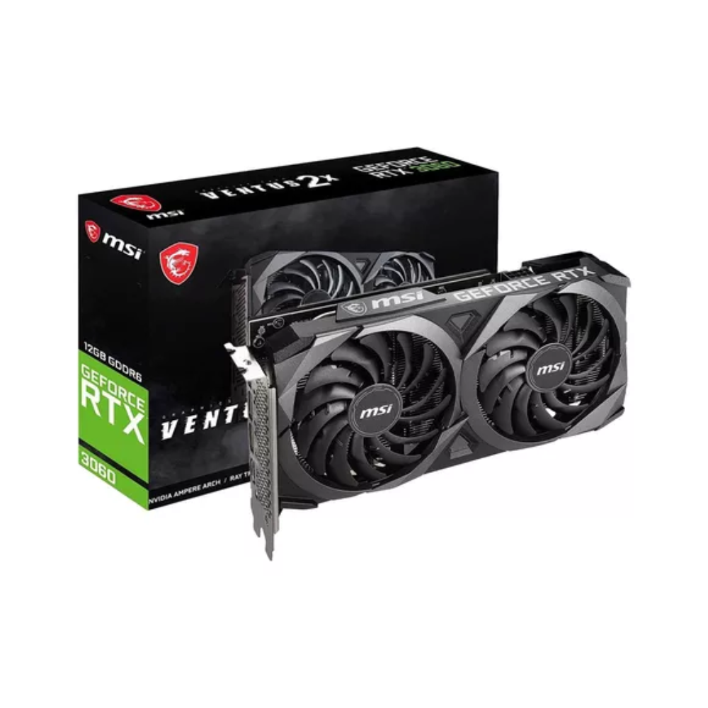 Tarjeta de video MSI GeForce RTX 3060 VENTUS 2X 12G OC, 12GB GDDR6, PCI-Express Gen