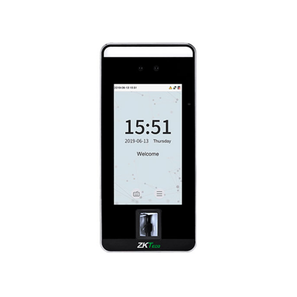 ZKTECO SPEEDFACE-V5L Control de Acceso y Asistencia Biométrico: Rostro/Huella/Tarjeta