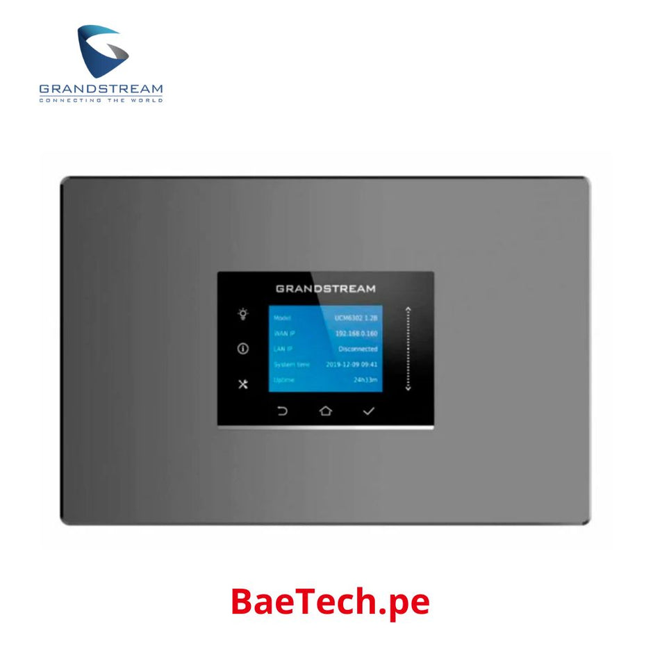 GRANDSTREAM UCM6302A Sistema IP PBX Audio hasta 500 extensiones y 75 llamadas