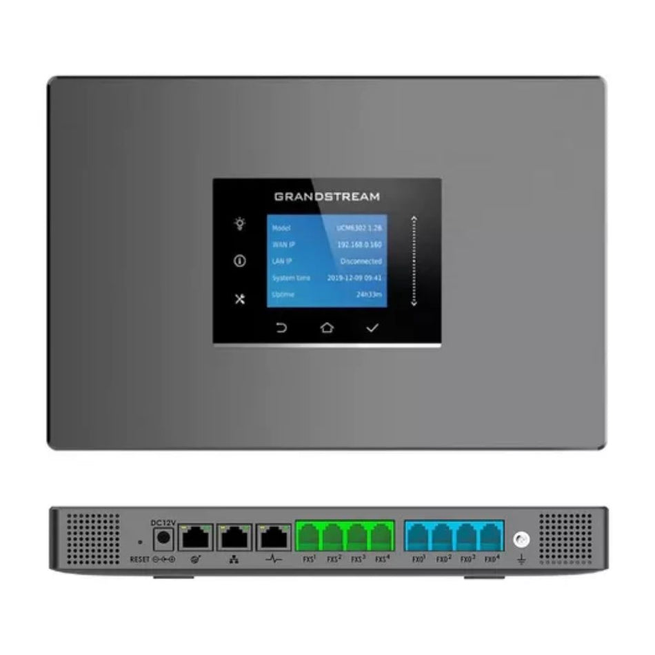 GRANDSTREAM UCM6304A CENTRAL TELEFONICA IP HASTA 1000 REGISTROS