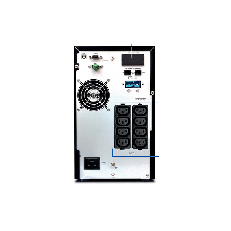 UPS CDP UPO11-2AXI, On-Line, 2000VA, 2000W, 220VAC, 8 salidas IEC-C13/14.