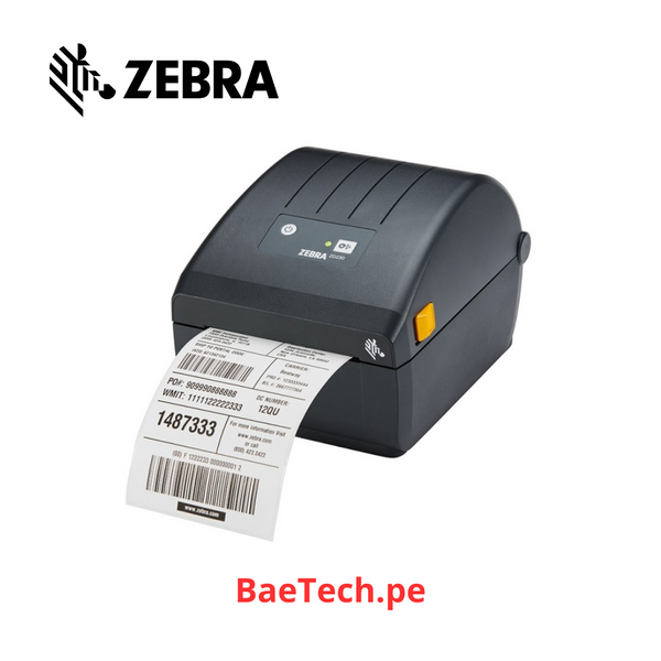 Impresora de etiquetas de codigo de barras ZEBRA ZD220 con trasferencia térmica o directa, USB, 4", 203DPI