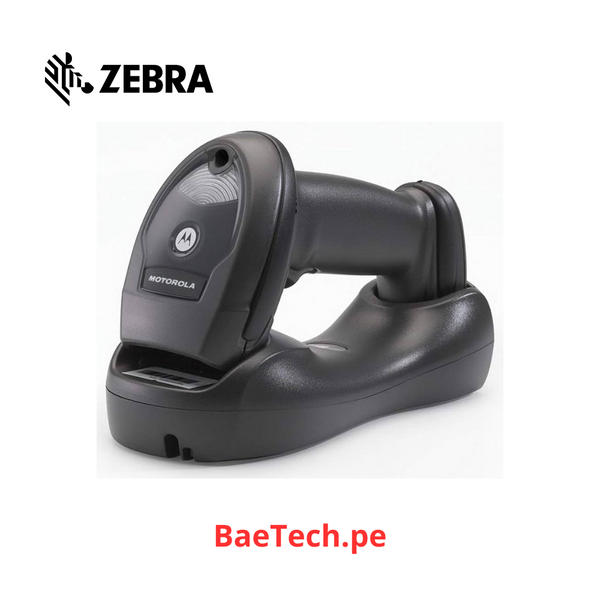 ESCANER LASER DE CODIGO BARRA INALAMBRICO ZEBRA - MOTOROLA ( LI4278-TRBU0100ZLR ) NEGRO