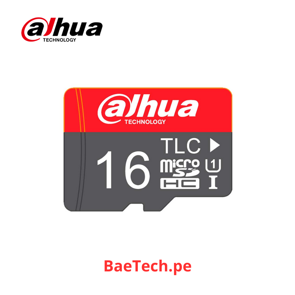 TARJETA DE MEMORIA PFM110 microSD UHS-I 16 GB DAHUA