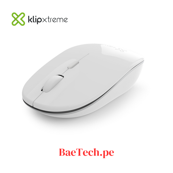 Mouse Inalámbrico USB Klip Xtreme KMW-335WH Blanco